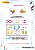 Halving practice worksheet
