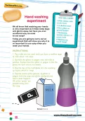 Hand washing experiment