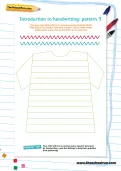 Handwriting practice: patterning 3