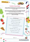 Healthy living pledges