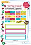 High frequency words treasure hunt (Phase 2 / 3 phonics)