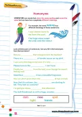 Homonyms worksheet