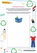 How green are you worksheet