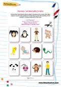 Human / animal who’s who