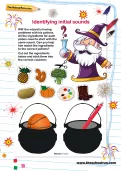 Identifying initial sounds