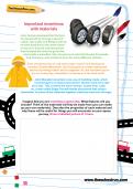 Important inventions with materials worksheet