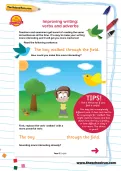 Improving writing: verbs and adverbs worksheet