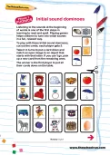 Initial sound dominoes