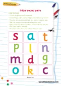 Initial sound pairs
