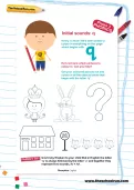 Initial sounds: q