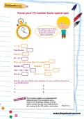 Know your Y2 number facts speed quiz 