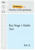 Key Stage 1 SATs Maths practice papers set A TheSchoolRun