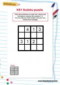 KS1 Sudoku puzzle