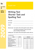 Key Stage 2 - 2009 English SATs papers