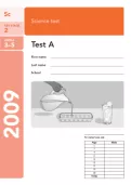 Key Stage 2 - 2009 Science SATs papers