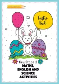KS2 Easter activities pack cover