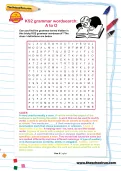 KS2 grammar wordsearch