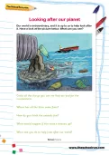 Looking after our planet activity