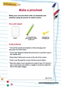 Make a pinwheel activity