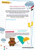Make a waterproof for a teddy