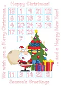 Make your own picture Advent calendar