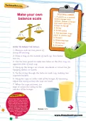 Make your own balance scale