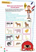 Make your own farmyard sounds game