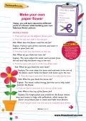 Make your own paper flower