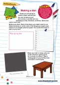 Making a den activity