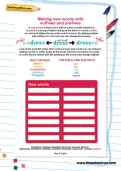 Making new words with suffixes and prefixes worksheet