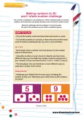 Making numbers to 20: part / whole number challenge