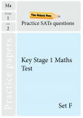 Key Stage 1 SATs Maths practice papers TheSchoolRun