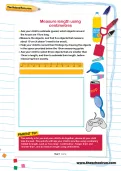 Measure length using centimetres