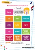 Measurement terms worksheet