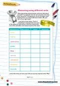 Measuring using different units activity