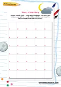 Moon phase diary