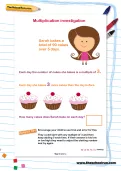 Multiplication investigation worksheet