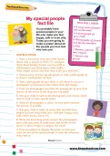 My special people fact file