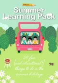 Summer learning pack cover