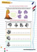 Non-verbal reasoning worksheet: 3D rotation revision