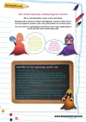 Non-verbal reasoning worksheet: Coding diagrams revision