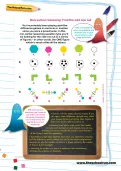 Non-verbal reasoning worksheet: Find the odd one out