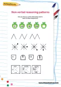 Non-verbal reasoning patterns