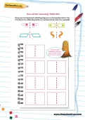 Non-verbal reasoning worksheet: Reflection