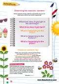 Observing the seasons: summer