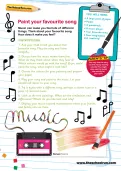 Paint your favourite song