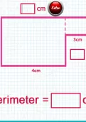 Calculating the perimeter of composite rectilinear shapes tutorial