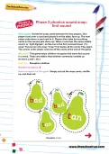Phase 2 phonics sound snap: first sound