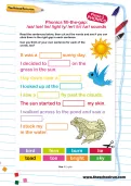 Fill-the-gap: /oa/ /oe/ /ie/ /igh/ /y/ /er/ /ir/ /ur/ sounds (Phase 5 phonics)