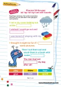 Phonics fill-the-gap: /ai/ /ay/ /oi/ /oy/ /ue/ /ew/ sounds